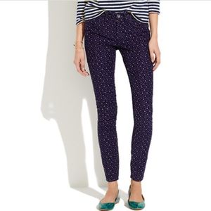 Madewell spotted skinny cords